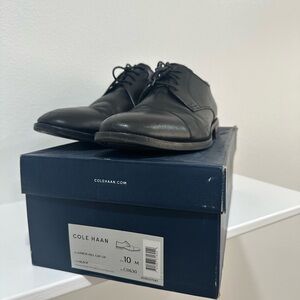 Cole Haan Men's Black Leather Shoes